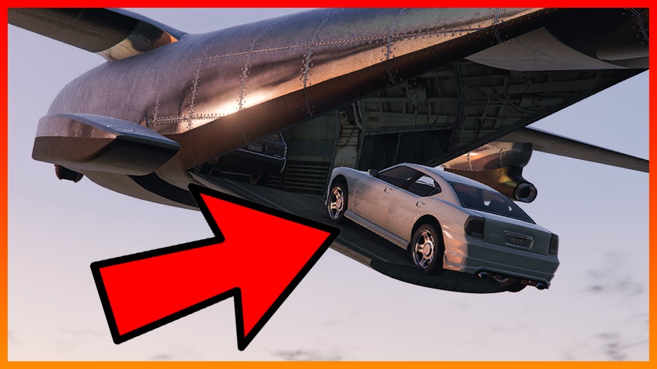 JAK NAPRAWIĆ RAMPĘ W SAMOLOCIE BOMBUSHKA - GTA ONLINE