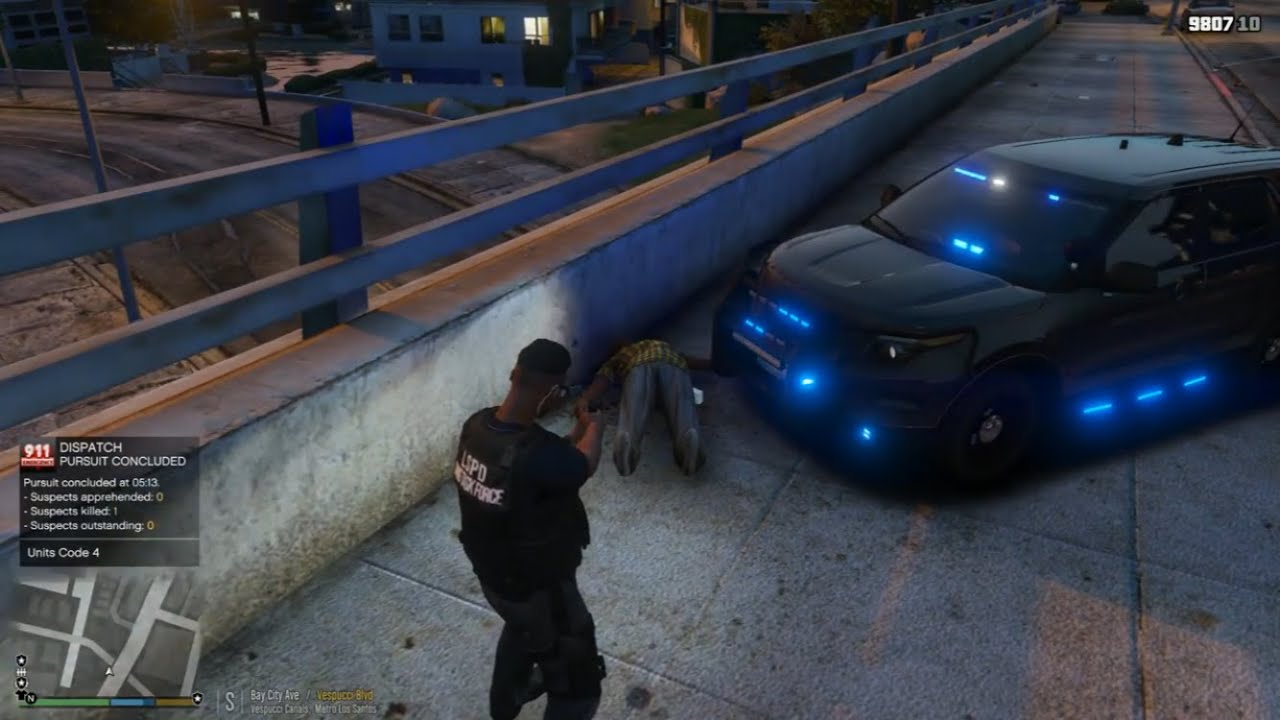 GTA 5 MODS LSPDFR 0.4.1 LSPD Tactical Unit (No Commentary)