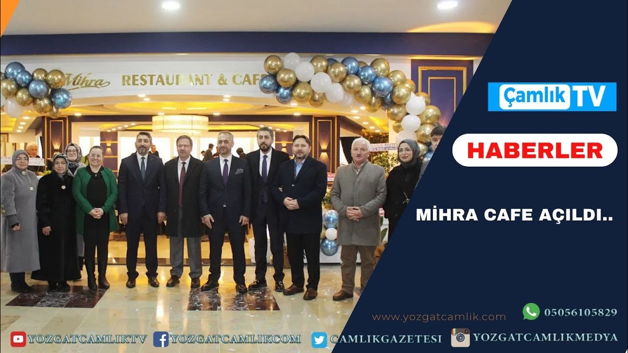 Yozgat’ta Lezzet ve Zarafetin Yeni Adresi: Mihra Cafe & Restoran Yimpaş AVM’de Açıldı