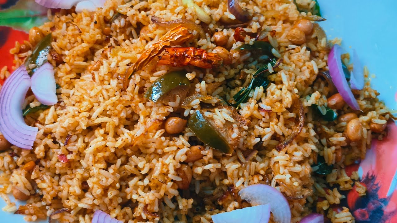 ఆవకాయ తాలింపు రైస్ 👌 avakaya onion rice Lunch box recipe 