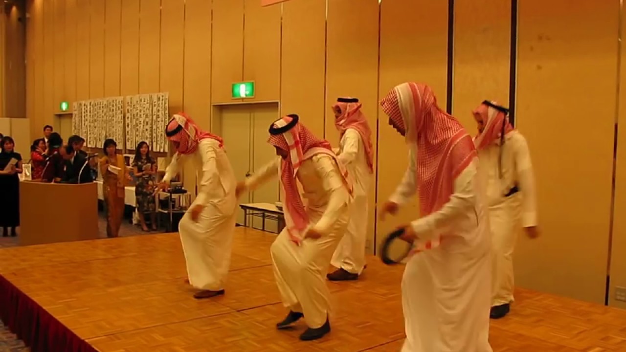SAUDI STUDENTS IN JAPAN OSAKA (ありがとう２００７)SAMBA DANCE عزه