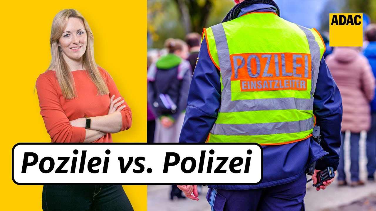 Darf ich mich als POZILEI ausgeben? | ADAC | Recht? Logisch!