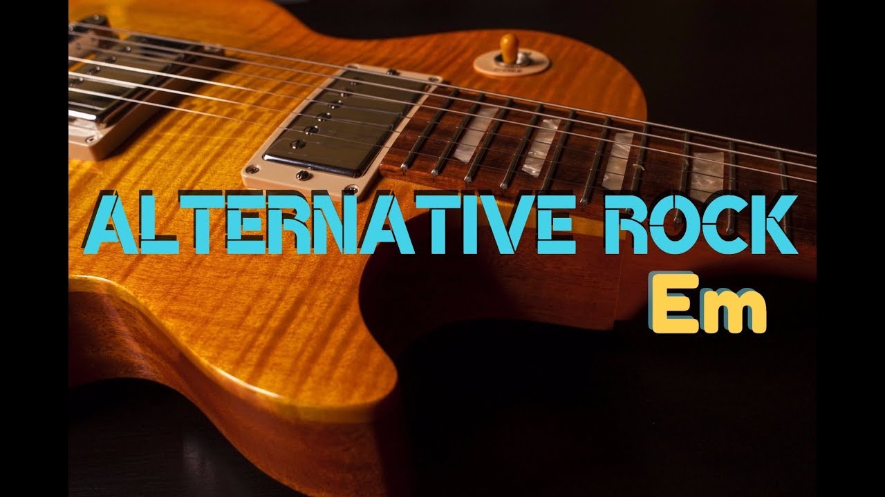 Alternative Rock Backing Track - Em