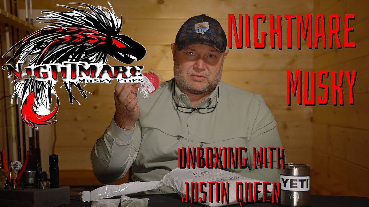 Got a package from NIGHTMARE MUSKY FLIES - Unboxing