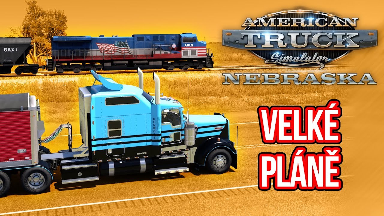 PROZKOUMÁVÁME VELKÉ PLÁNĚ! | NEBRASKA DLC (Předběžný přístup) | American Truck Simulator #57