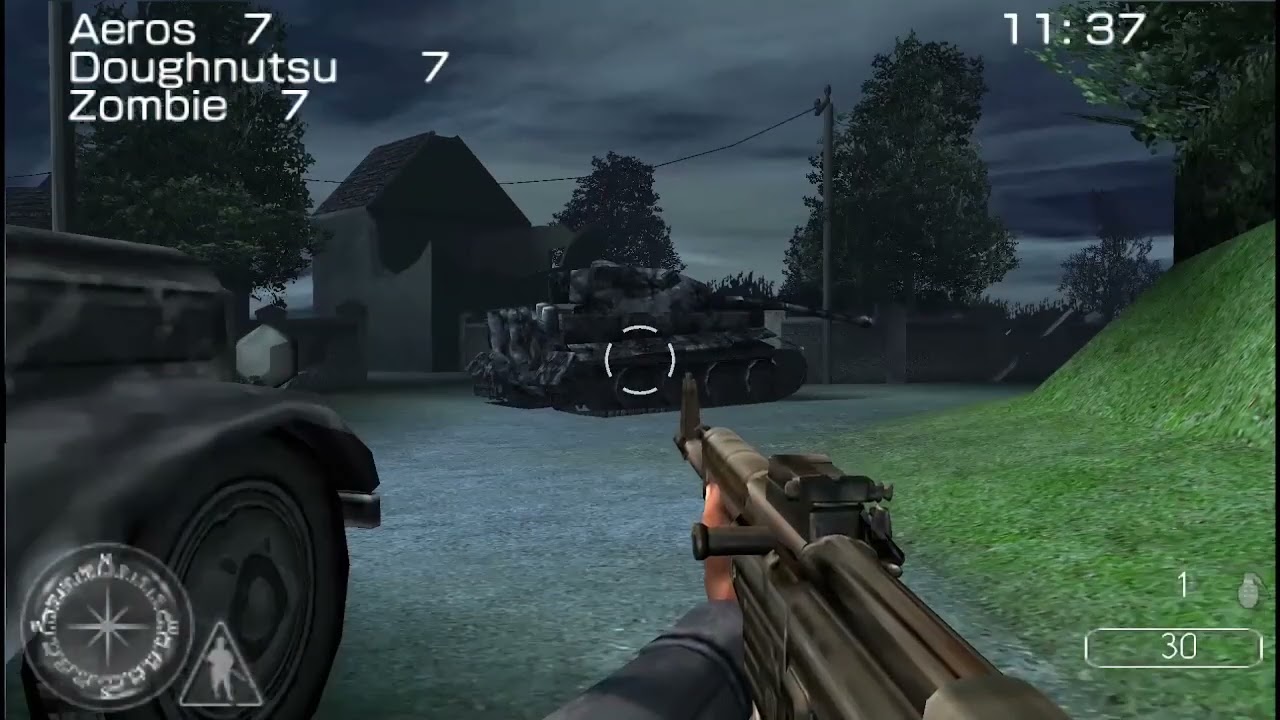 Call of Duty: Roads to Victory PSP(PPSSPP) online multiplayer via VPN