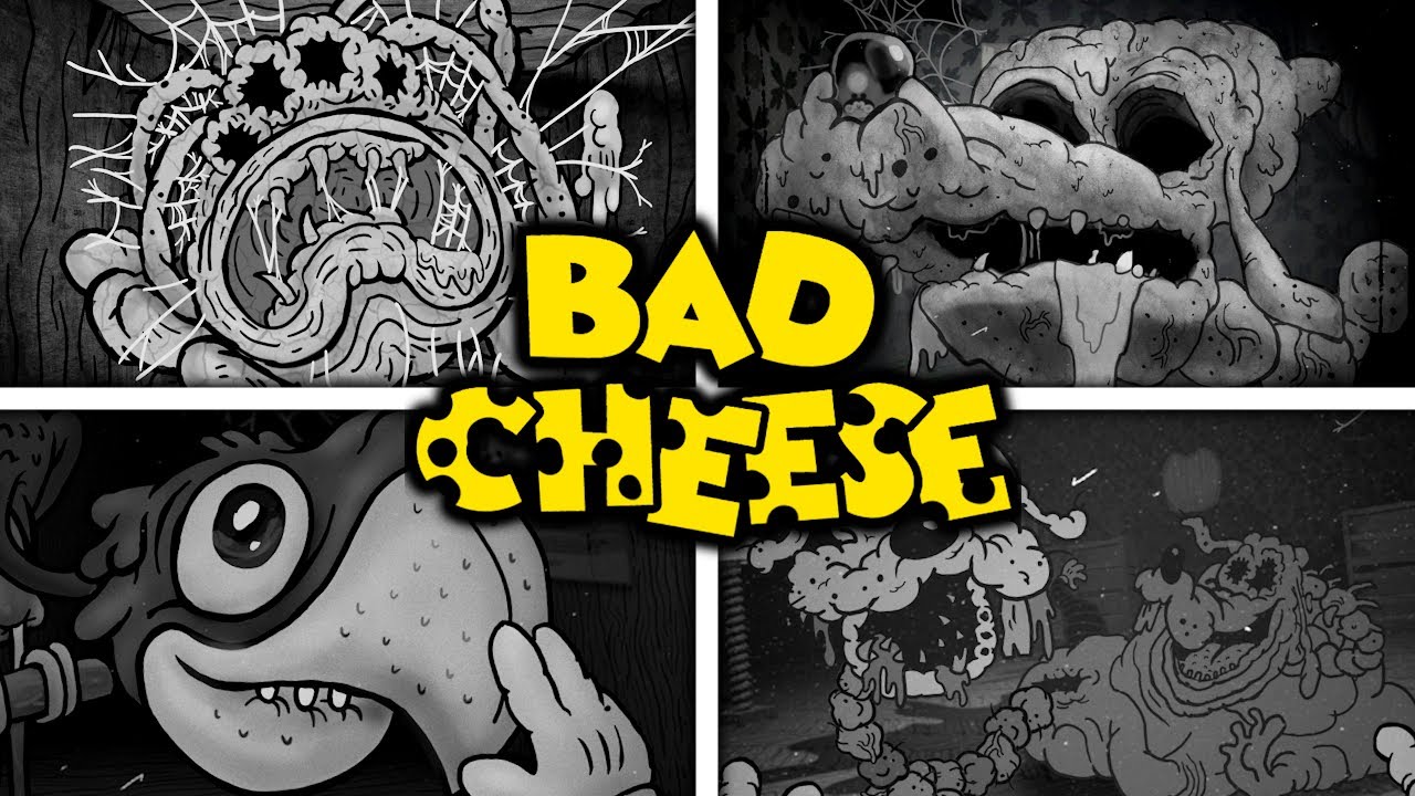 Bad Cheese DEMO - All Jumpscares & All Endings (Showcase)