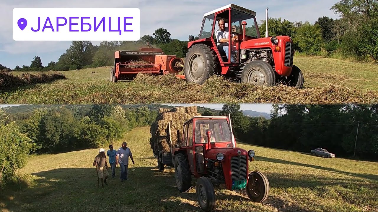 Bodybuilding i teretisanje preko kičmenog stuba! Baliranje i prevoz bala kod Dragana-jul 2022