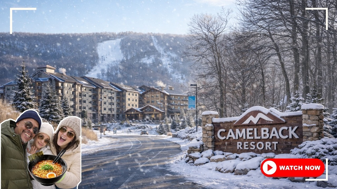 What to do and what to eat at Camelback Lodge in Tannersville, PA | Never Dunn Eating