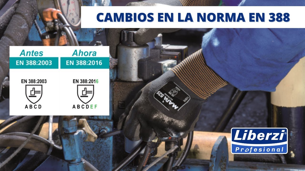 Nueva Normativa para Guantes EN 388
