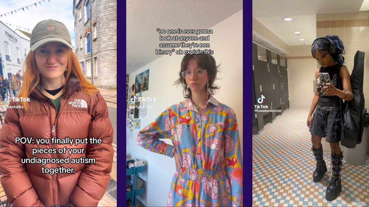 tiktoks I compiled whilst procrastinating (trans, disability, alt fashion etc)
