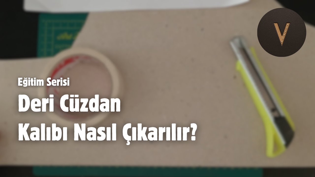 Deri Cüzdan Kalıbı Nasıl Çıkarılır ? | DIY