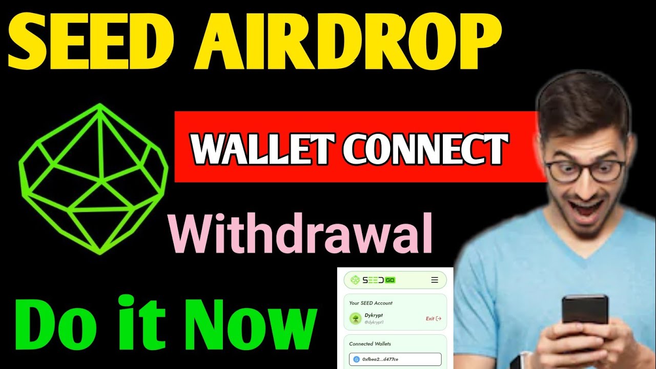 Seed Airdrop Withdraw Process | Seed Wallet Connect Sui | Seed Exchange Withdraw
