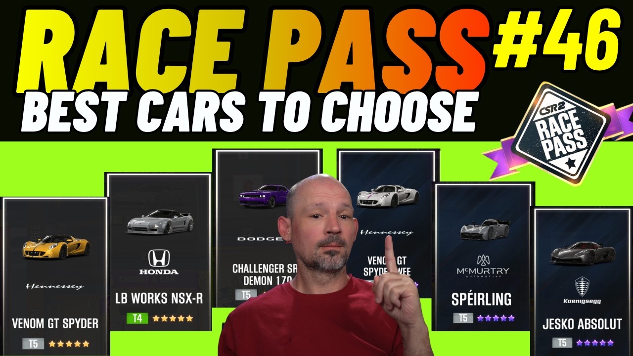Лучшие машины из Race Pass в CSR2