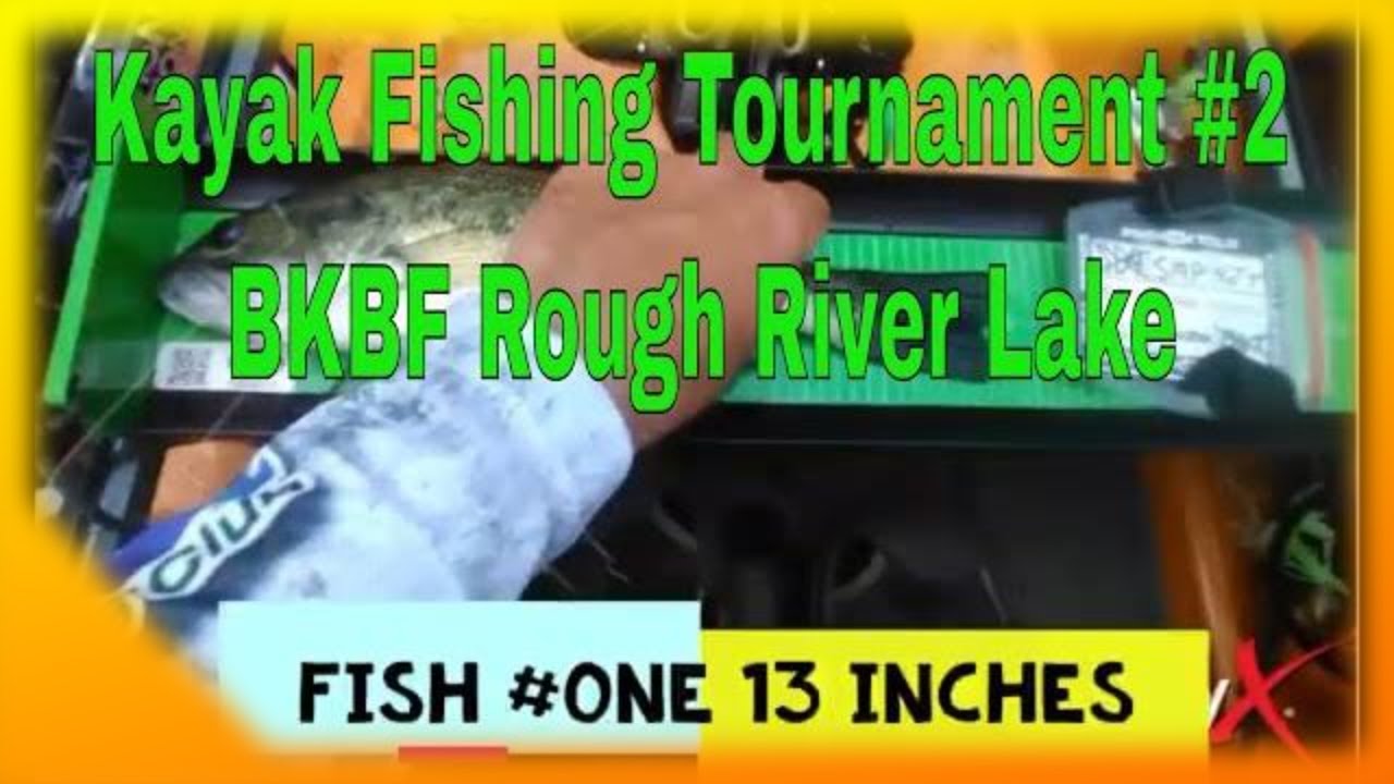 Kayak Fishing Tournament BKBF Rough River Lake, JHayesFishing