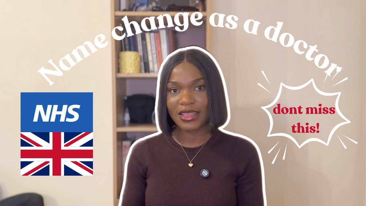 Changed Your Name as a UK Doctor? Here’s What to Update