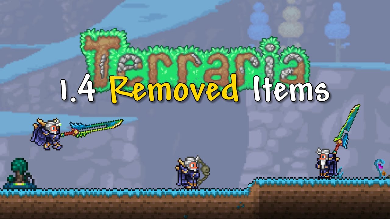В Terraria 1.4 спрятаны недоступные предметы!