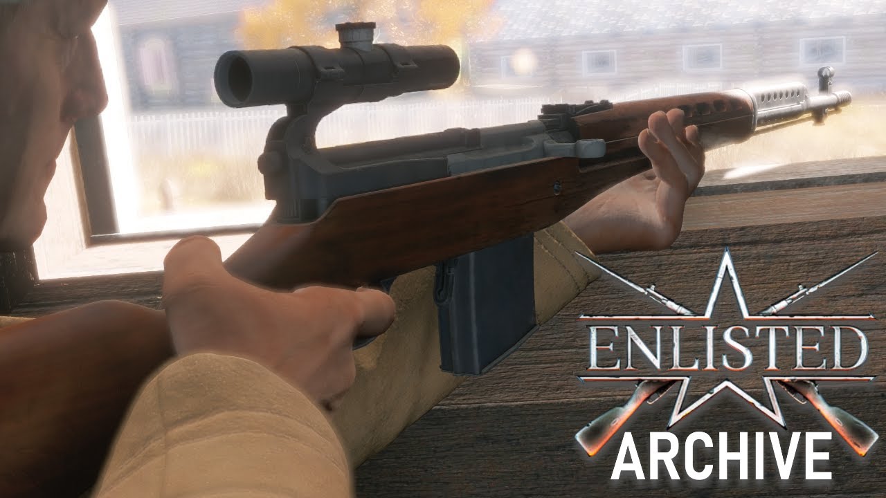 Enlisted Showcase -Tokarev SVT-40 (PU Scope)