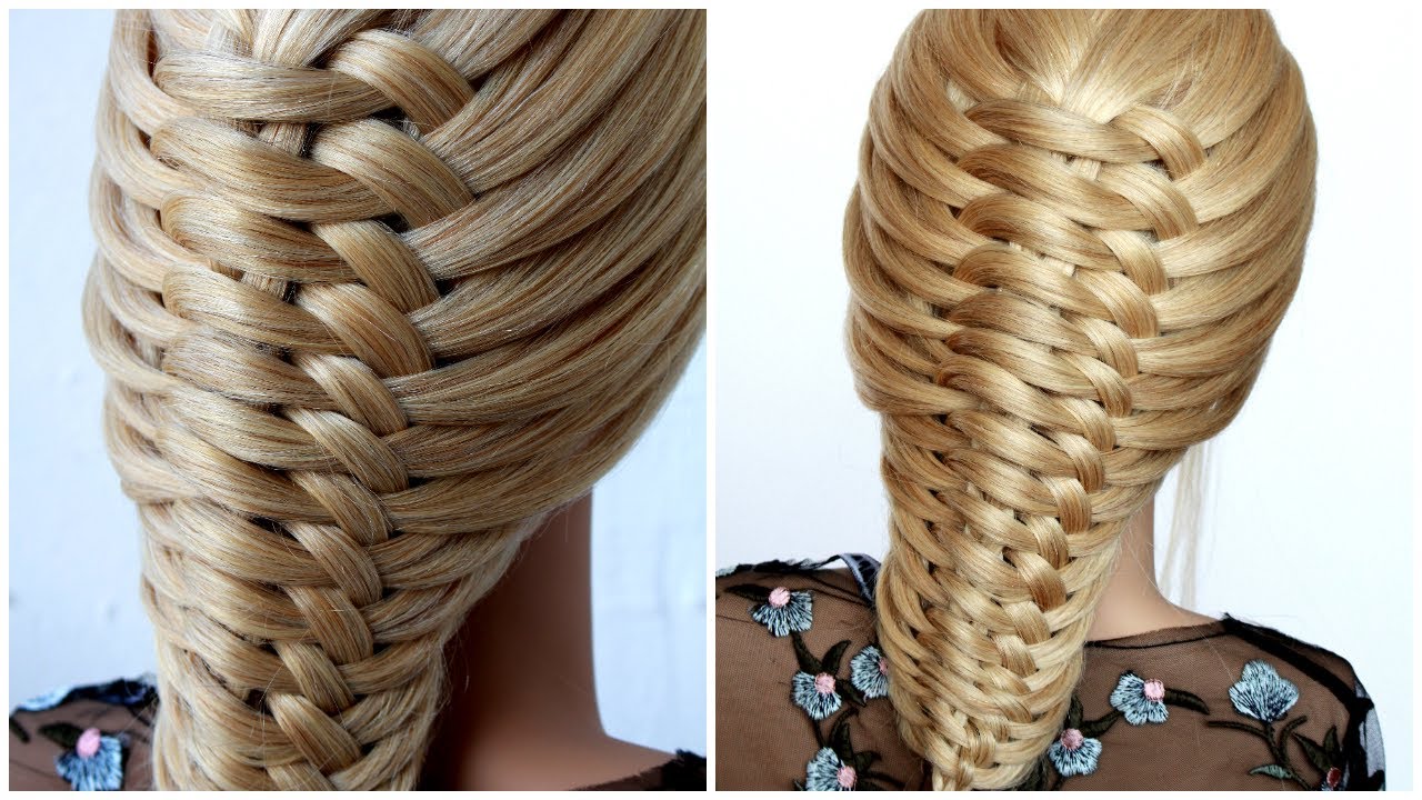 EASY BRAIDED HAIRSTYLE  🌷 Wedding, Bridal, Long Hair by Another Braid