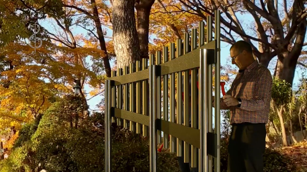 Pentatonic Symphony Freechimes Outdoor Musical Chimes from Percussion Play