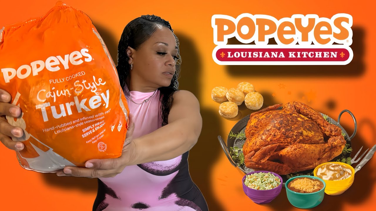 POPEYES Cajun Turkey | The Day Before Thanksgiving