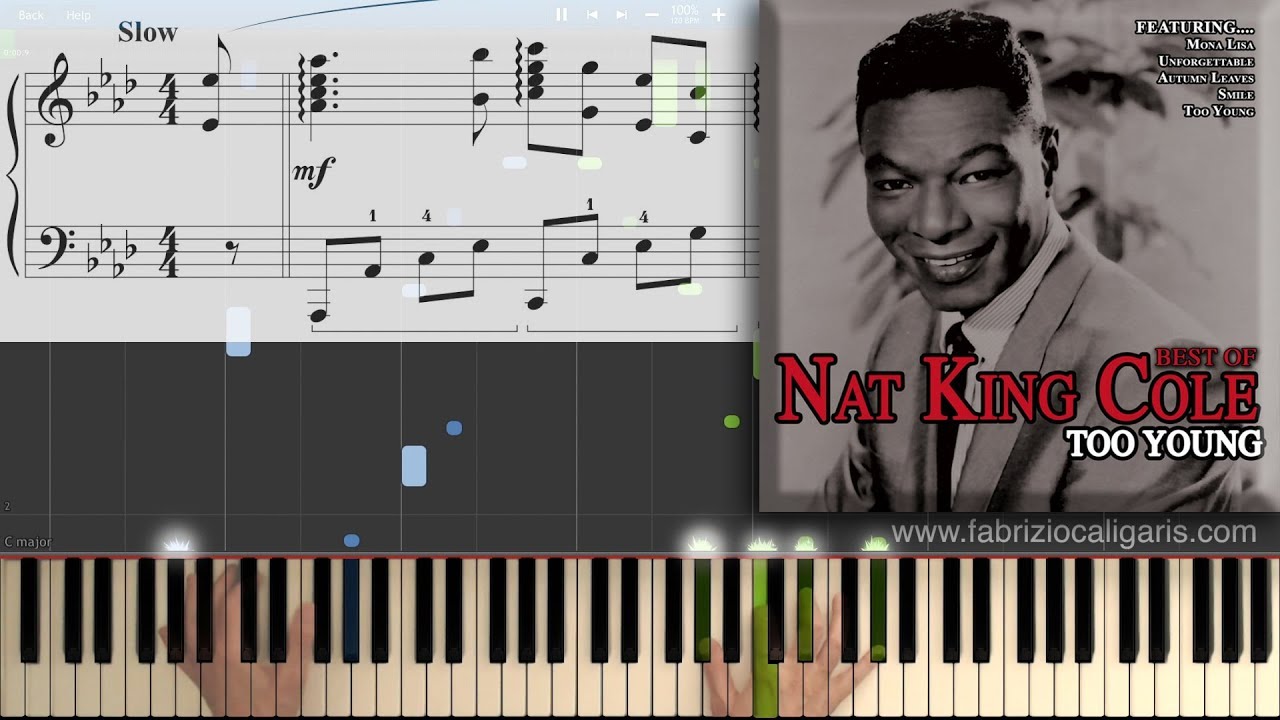 Too Young (Nat King Cole) - Piano Tutorial - PDF