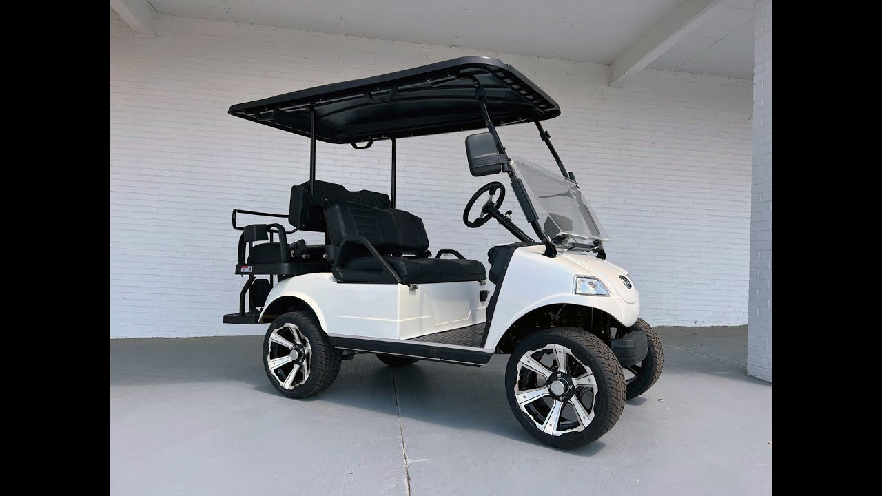 2023 Evolution 48V Lithium Electric Golf Cart Review and Cruise. Street Legal!