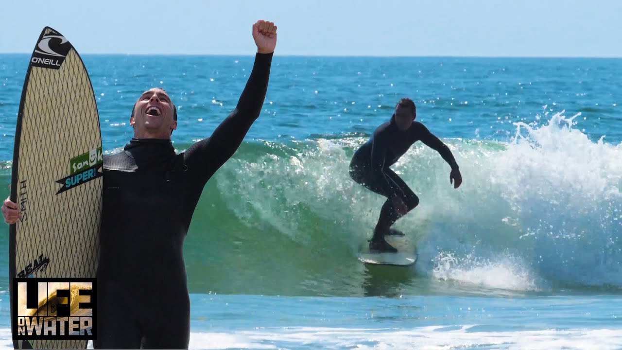 FIRST SURF Post-ANKLE SPRAIN  |  I'm BACK!