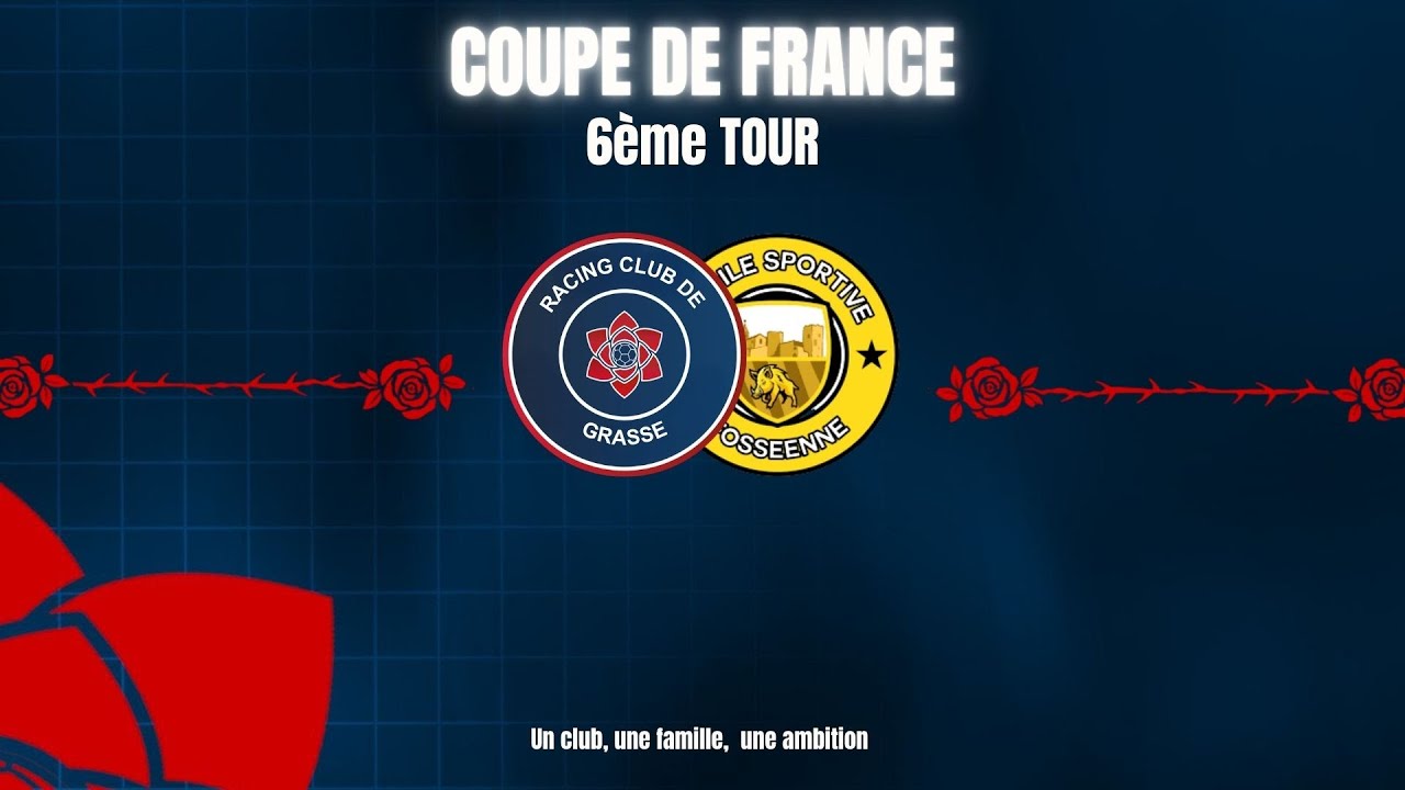 RC Grasse - ES Foss&eacute;enne