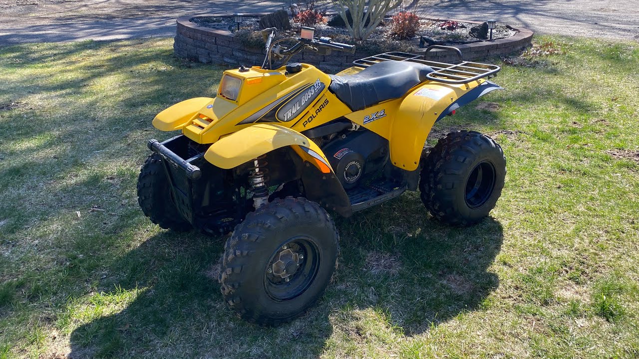 Reviving and selling my 2001 Polaris Trail Boss 325
