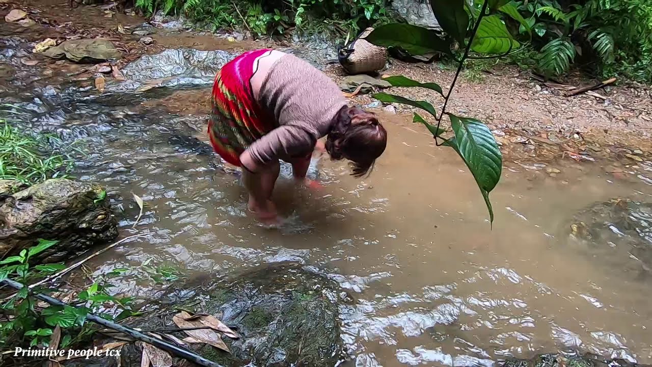 Primitive Life : Ep 20 - Forest people stole the original girl's catfish