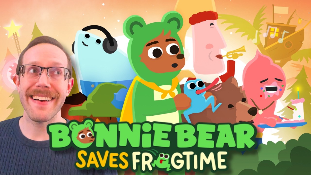 The most froggy adventure! | Bonnie Bear Saves Frogtime Full Game Pt 1!