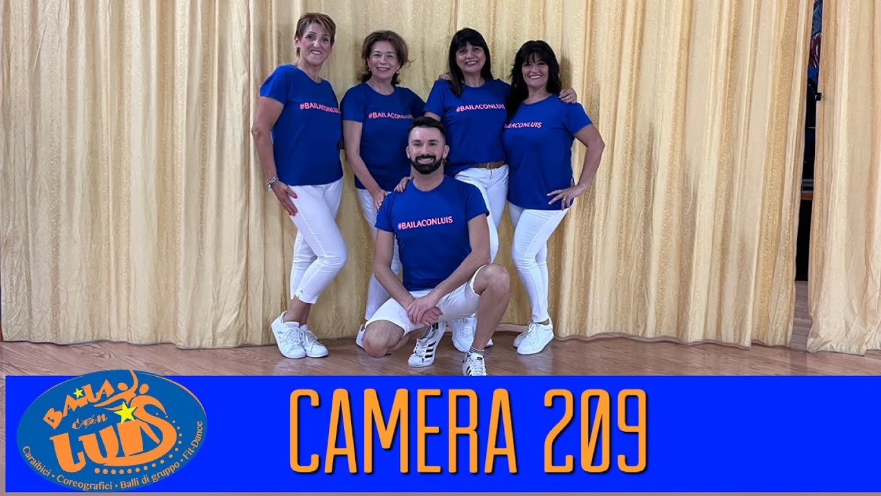 CAMERA 209 Alessandra Amoroso BALLO DI GRUPPO FACILE || BAILA CON LUIS 2022