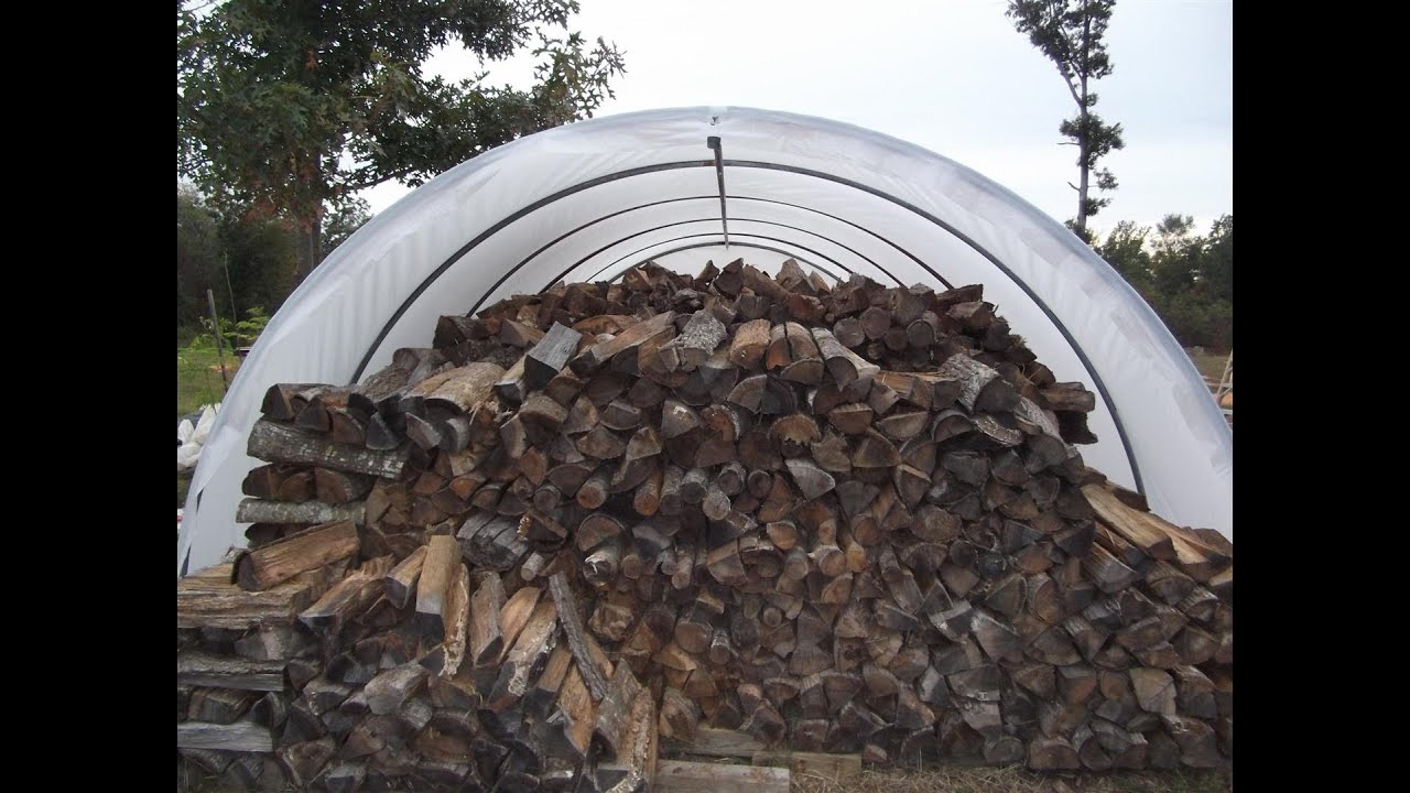 A Wood Shed Hoop House !  Why Not?