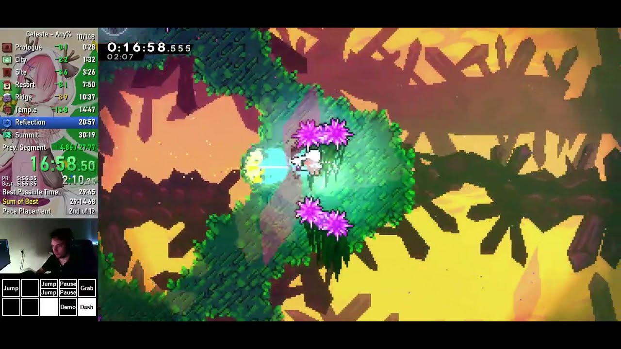 Celeste Any% in 29:34.817