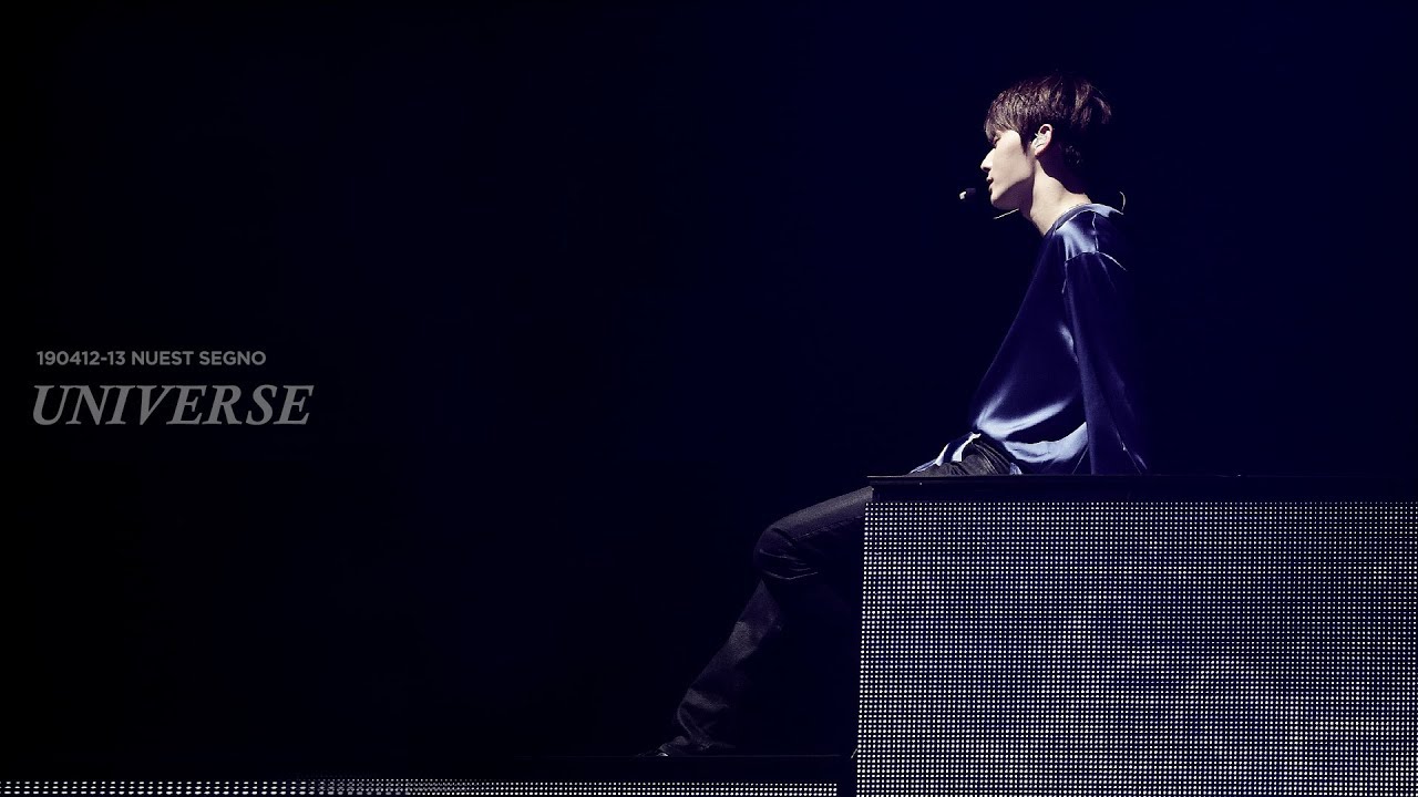 190412-14 NU'EST Segno - Universe(MINHYUN solo)