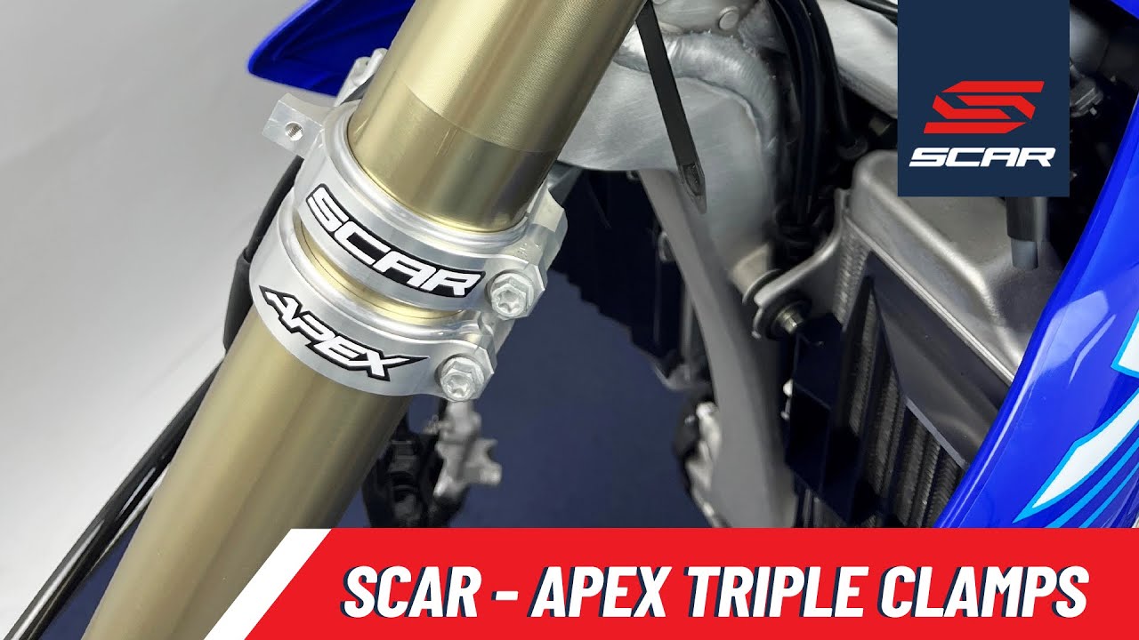 How to install SCAR APEX Triple Clamps | Comment installer T&eacute; de Fourche SCAR APEX - Japanese Models