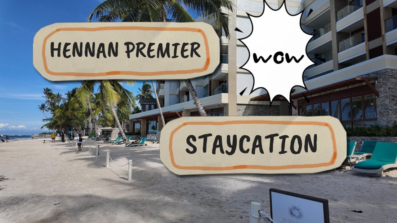 Hennan Staycation Vlog | Buffet Breakfast, Pool Swim & Beach Chill 🌴