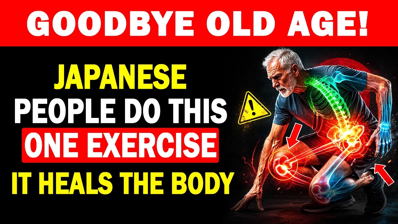 After 60, Japanese Elders Do These 6 Movements to Live Longer!