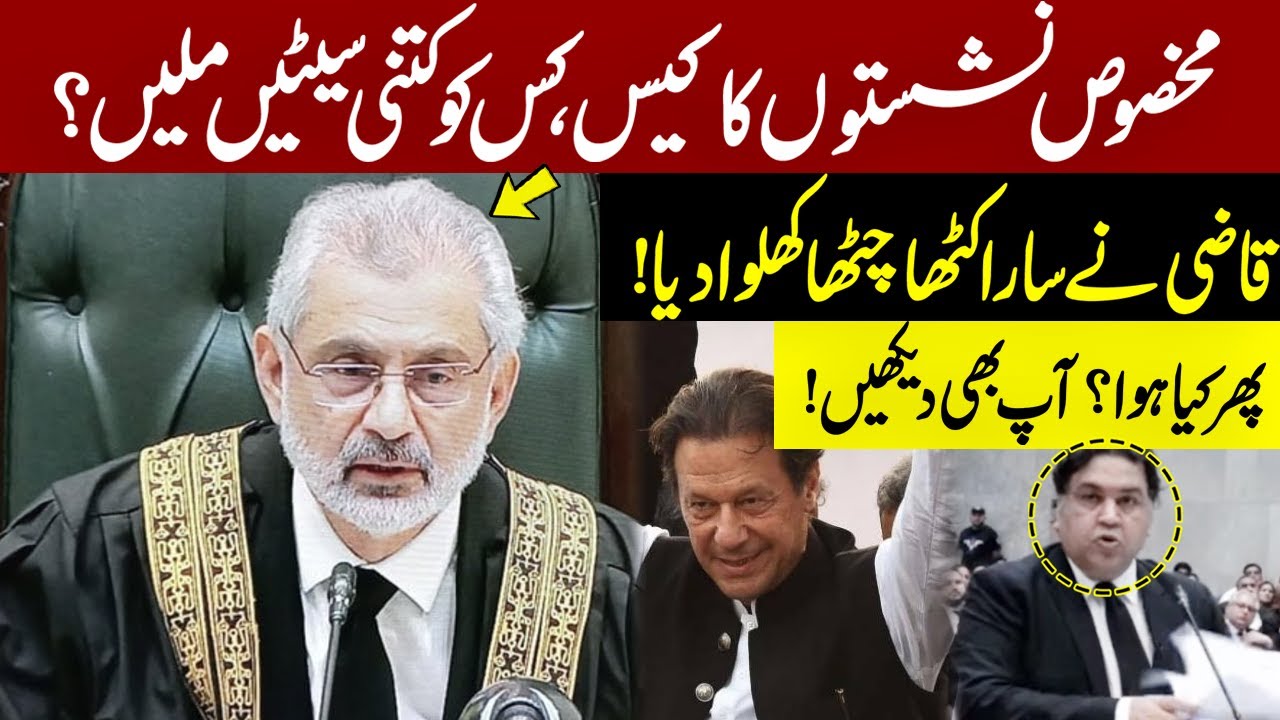 CJP Qazi Faez Isa Big Action Over PTI Reserved Seats Case | Supreme Court Live | GNN
