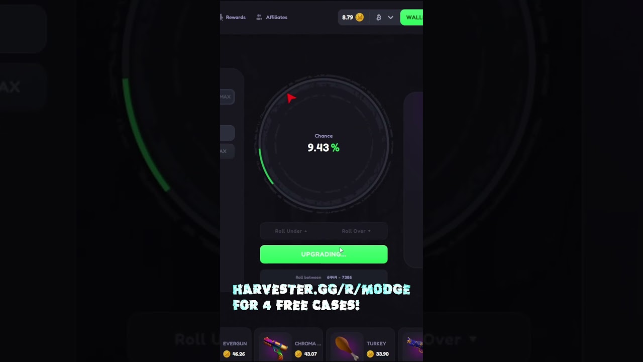 I GOT ICEPIERCER FOR 0.5$ 😤😁 I Harvester.GG/r/MODGE for 4 free cases!