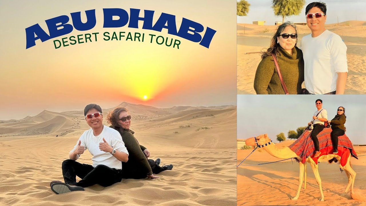 ABU DHABI DESERT SAFARI SUNSET TOUR