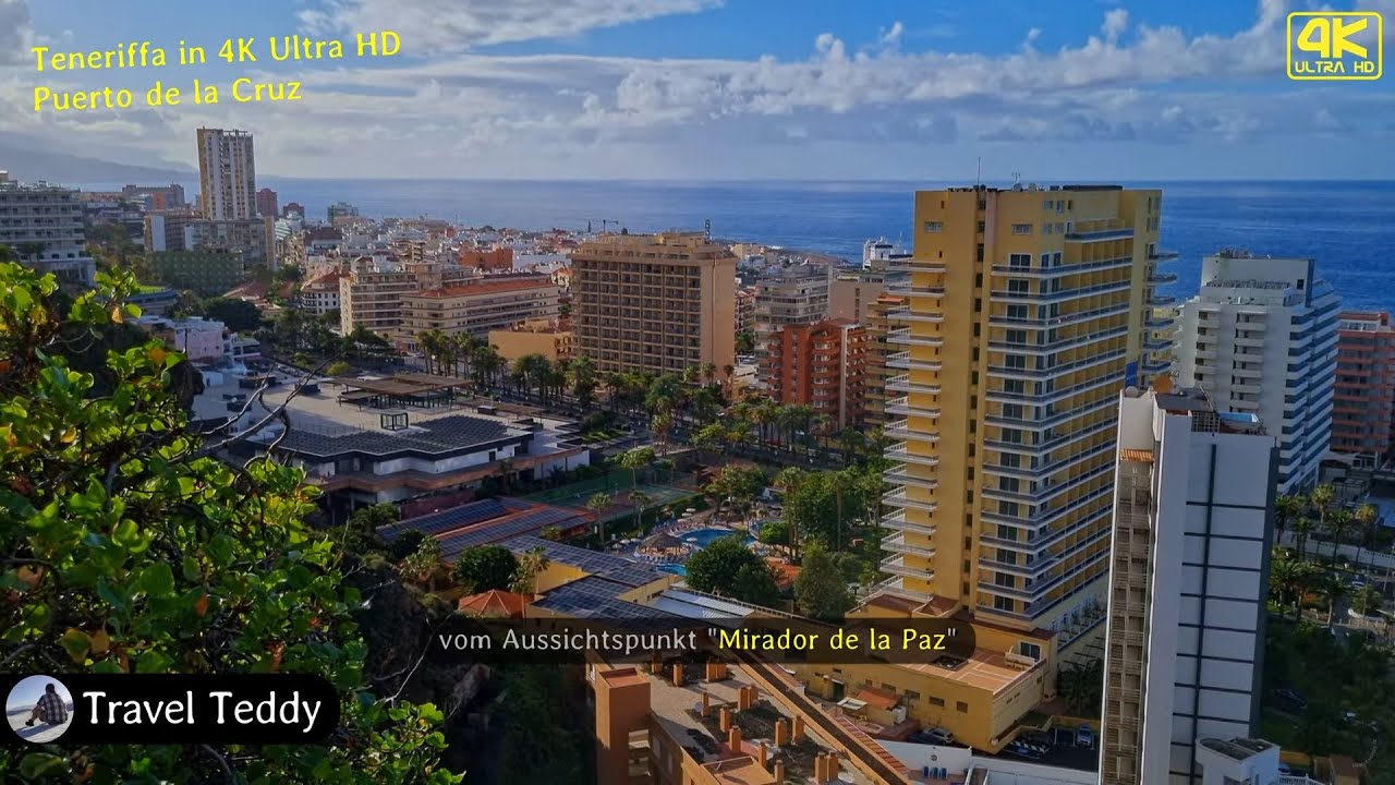 Puerto de la Cruz 2025 | Teneriffa in 4K UHD Tenerife #pdlc #tenerife #teneriffa