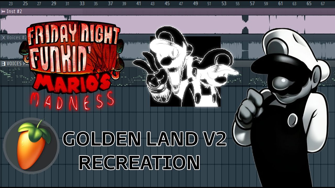 [+FLP] GOLDEN LAND V2 VOICES RECREATION / MARIO MADNESS V2 / ANDROID DAVID