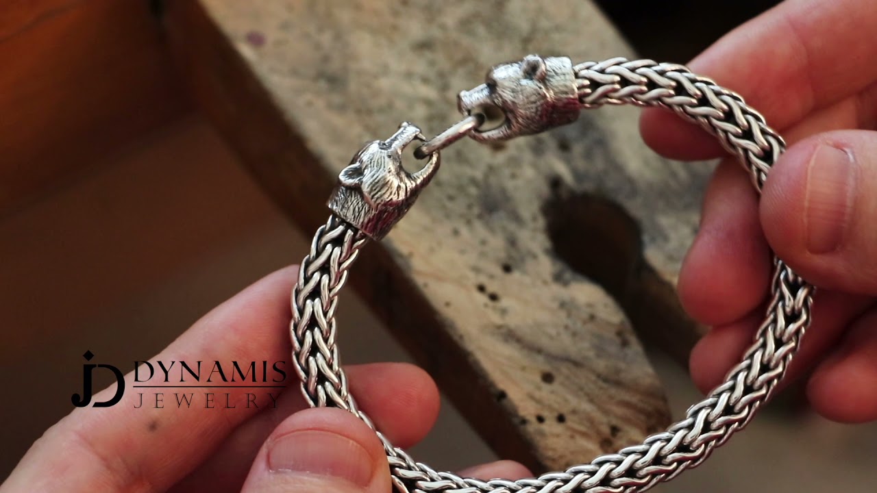 Heavy Bear Silver bracelet