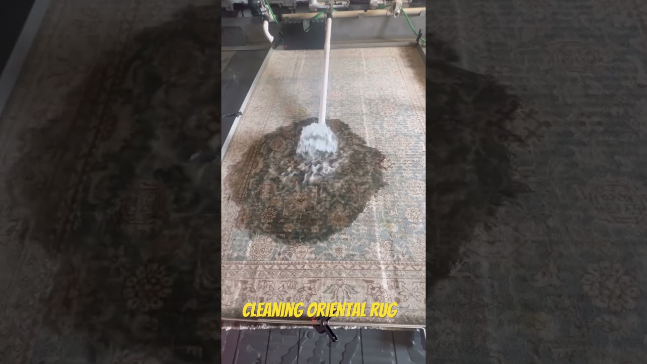 Cleaning, Oriental, Rug from Pet urine #petpeepee #dog #orientalrugcleaning #antiquerug #meirmartin