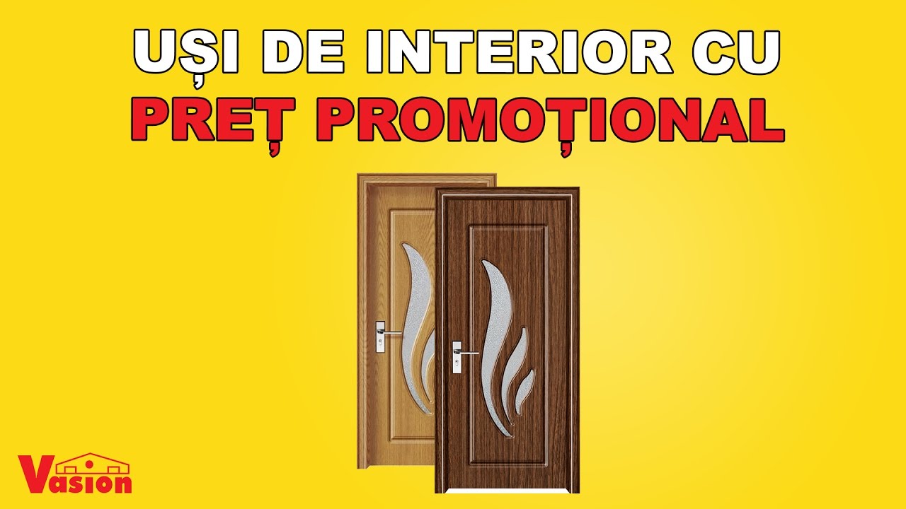Uși de interior cu preț promoțional