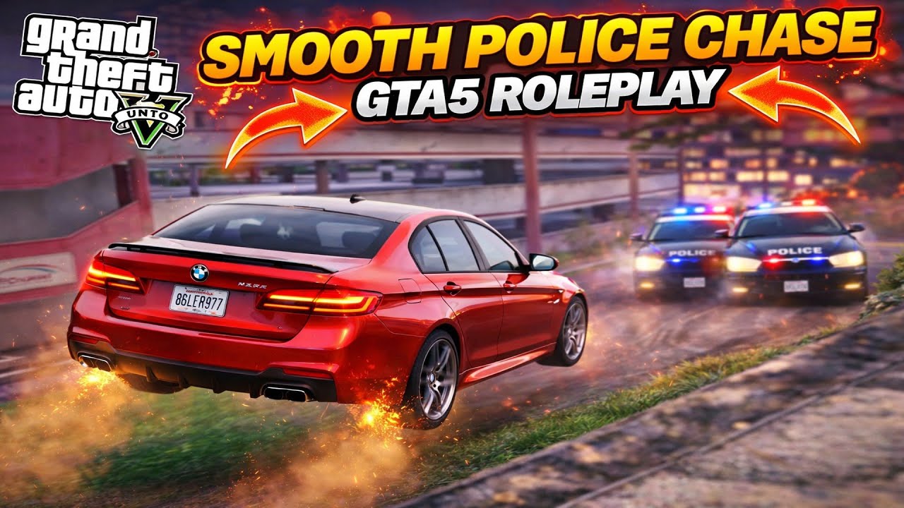 SMOOTH POLICE CHASE GTA 5