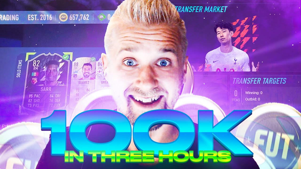 How I Made 100K in 3 HOURS on Fifa 22! Trade to the Top Episode 1