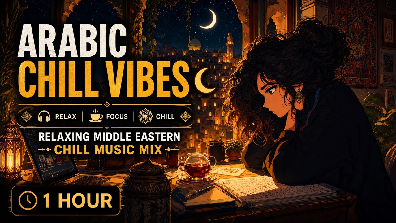 🌙 Arabic Chill Vibes | Relaxing Middle Eastern Chill Music Mix